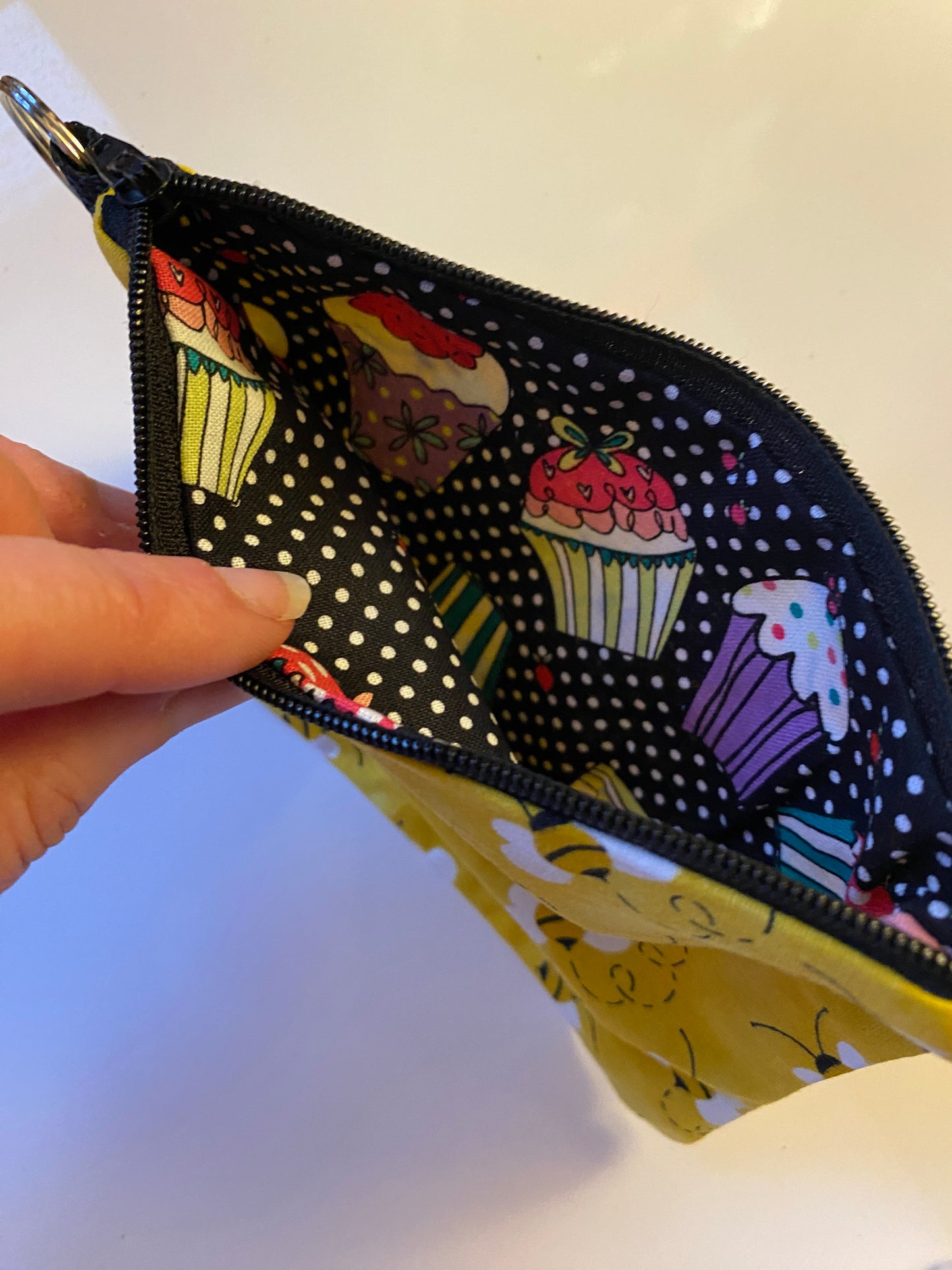 Small Cloth Pouch (with Key Ring)