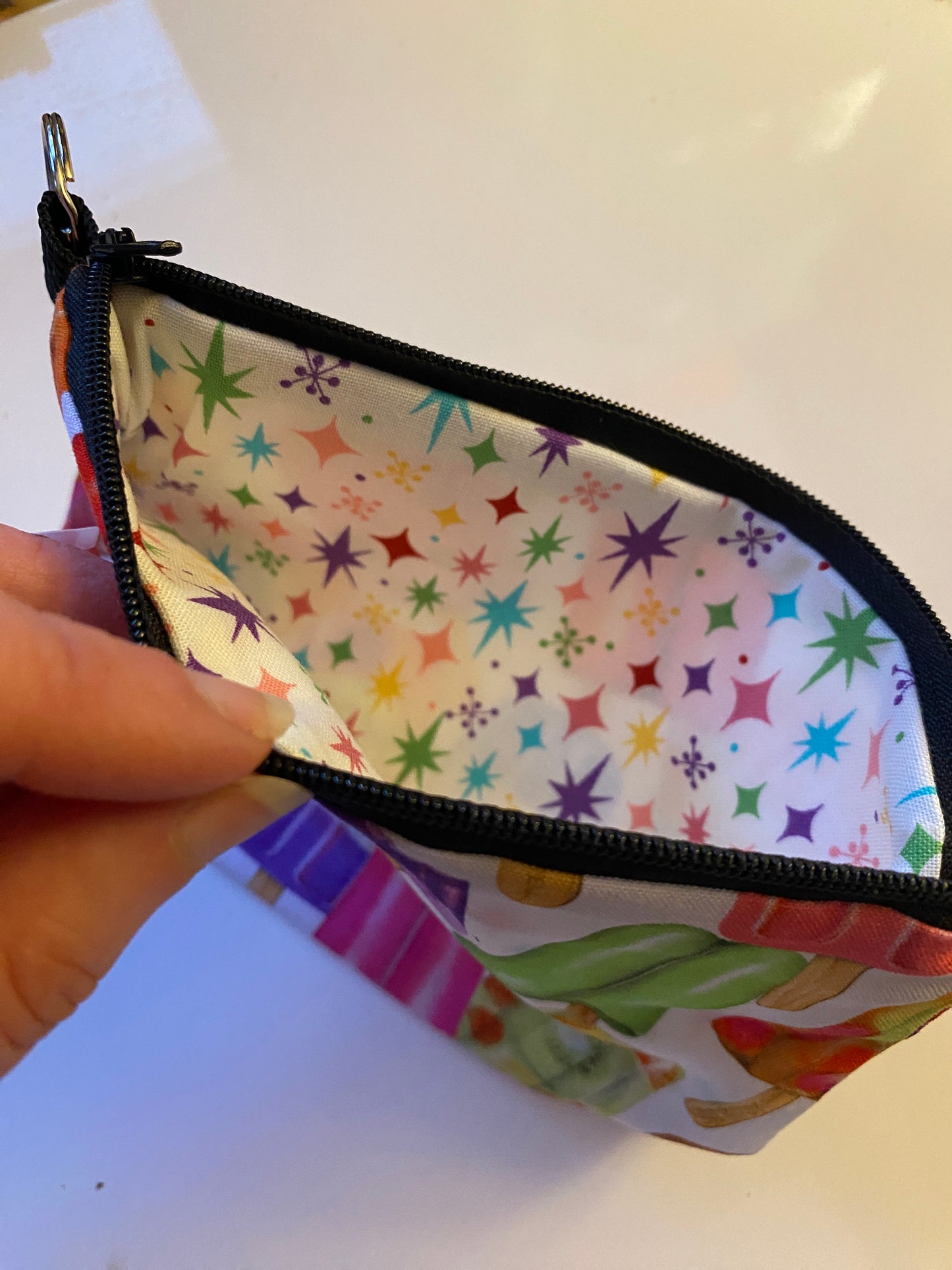 Small Cloth Pouch (with Key Ring)