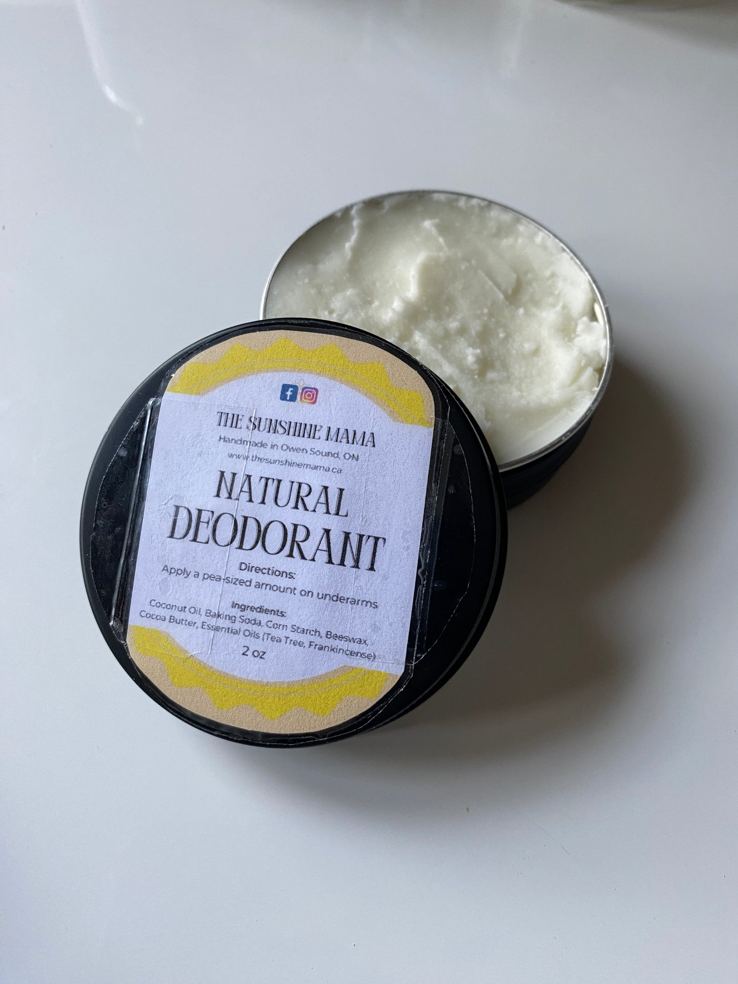 Natural Deodorant