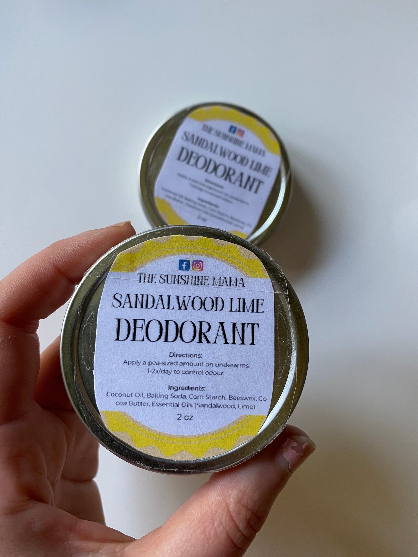 Natural Deodorant