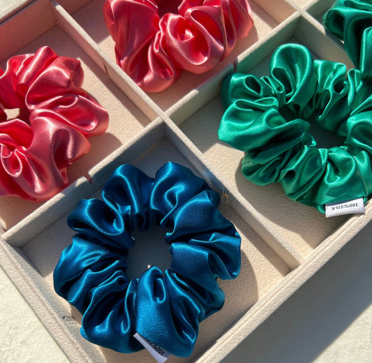 Scrunchies (Organic Luxury Silk)
