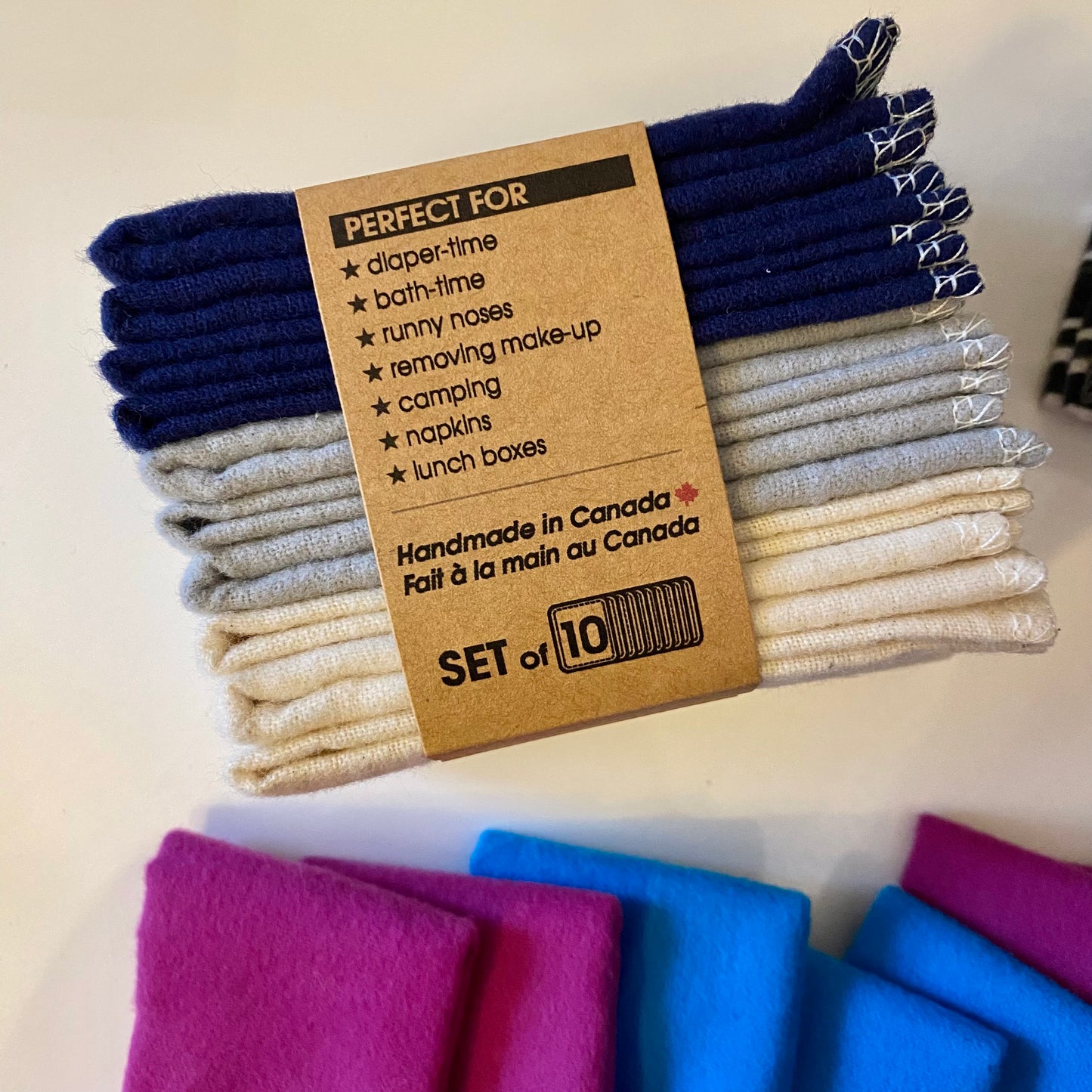 Cloth Wipes - Reusable